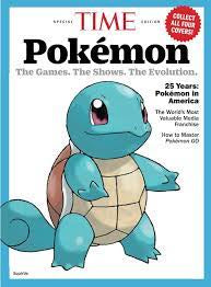 Pokemon Time Magazine Covers Complete Set of 10