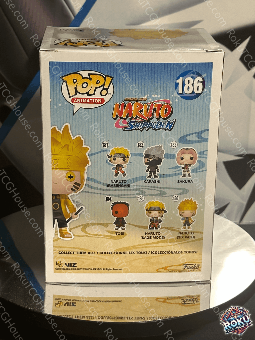 Naruto (Six Path) (Signed by Maile Flanigan) - Naruto: Shippuden #186 - Funko Pop! Vinyl Figure