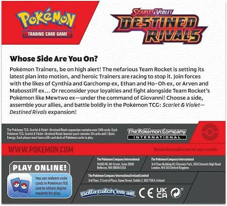 Pokemon TCG: Scarlet & Violet - Destined Rivals Booster Display (36)