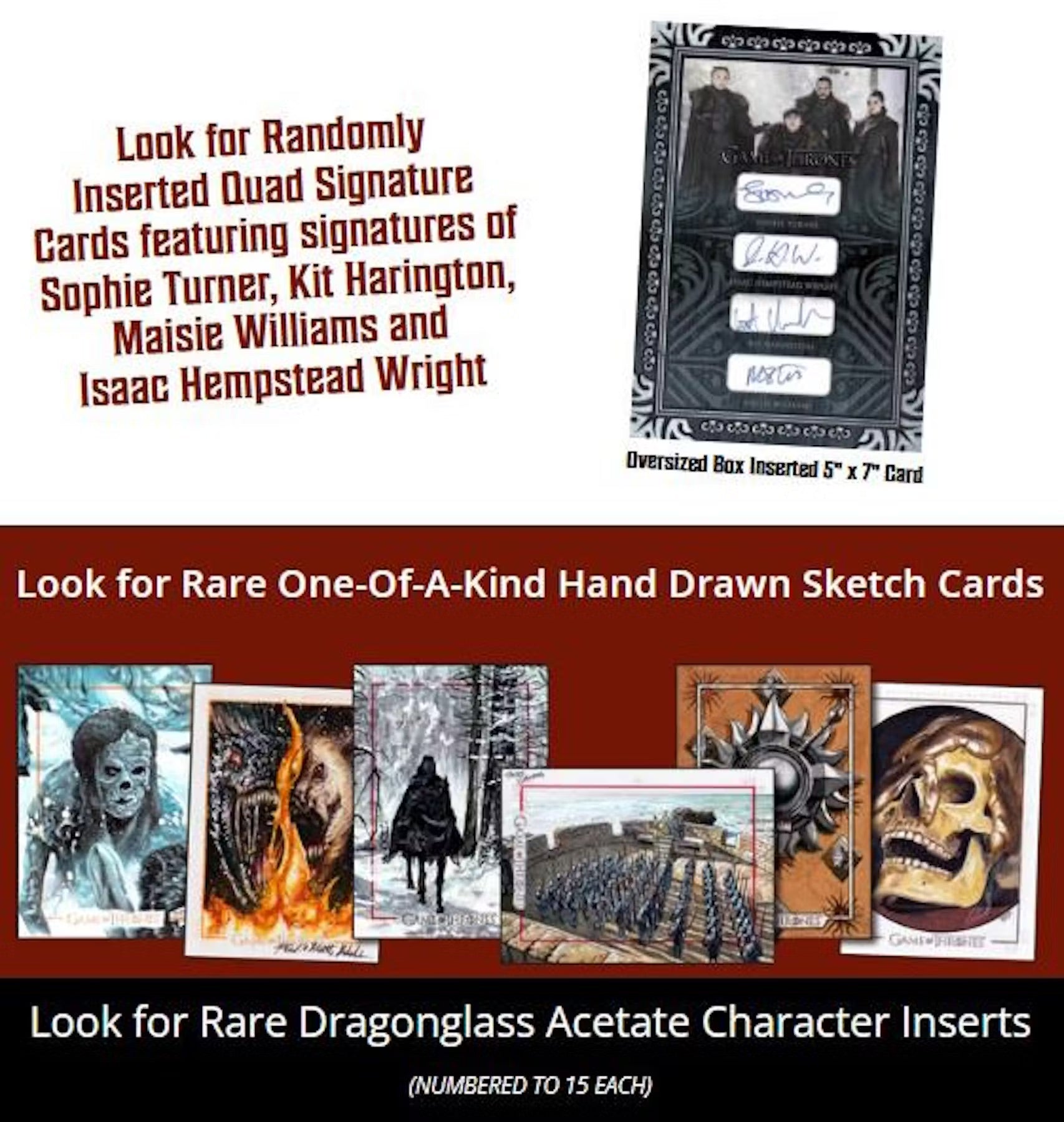 2025 Rittenhouse Archives Game of Thrones: The Great Houses Trading Cards