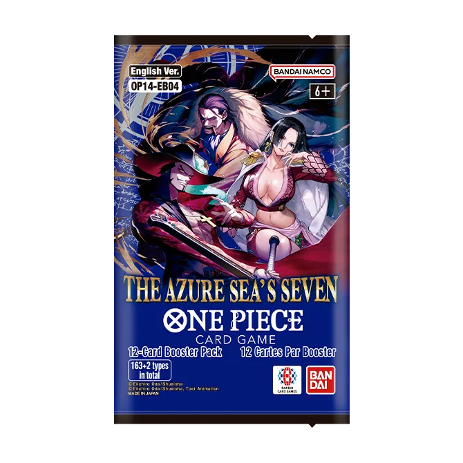 The Azure Sea's Seven Booster Box - The Azure Sea's Seven (OP14 EB04)