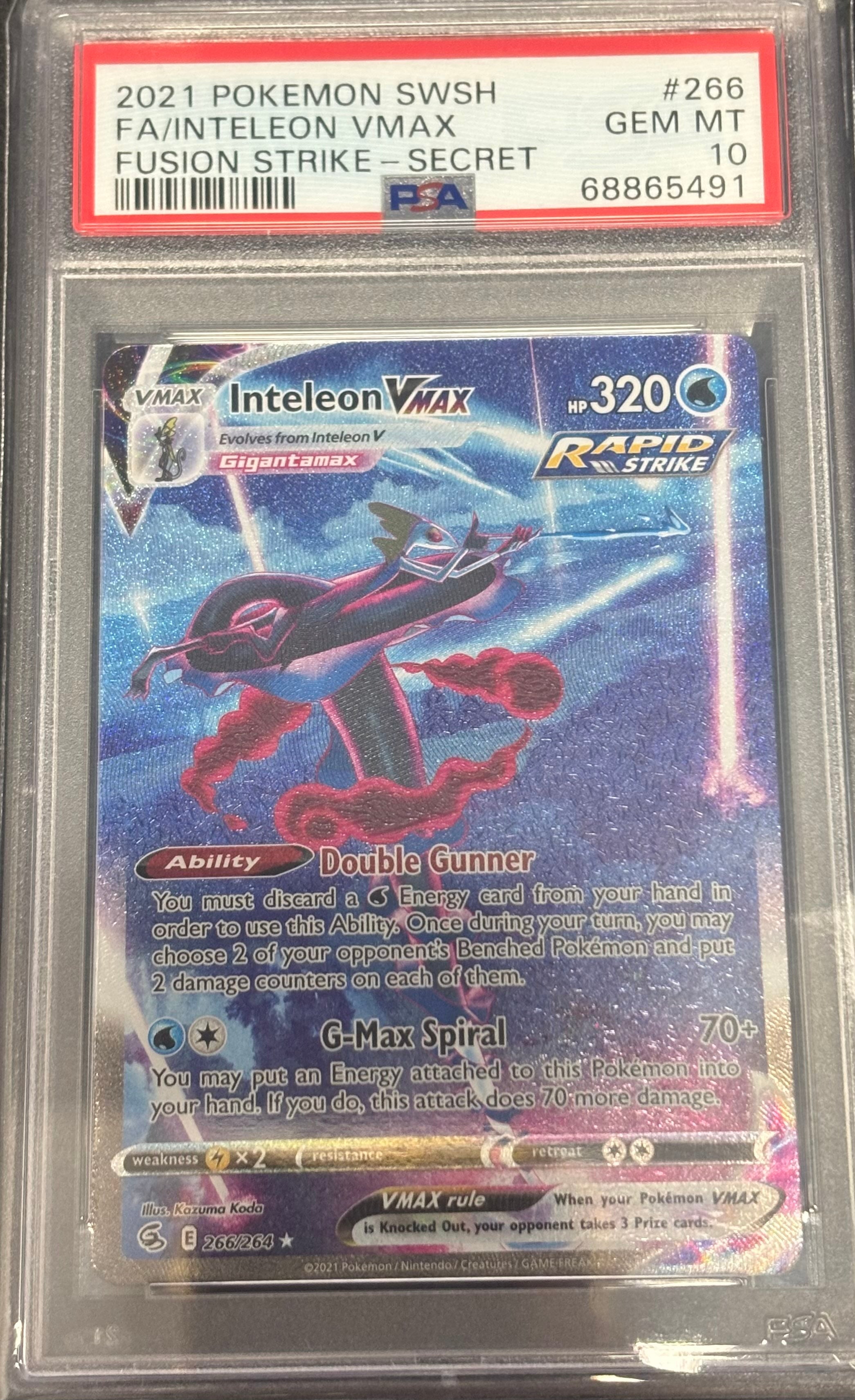 Inteleon Vmax 266/164 PSA 10