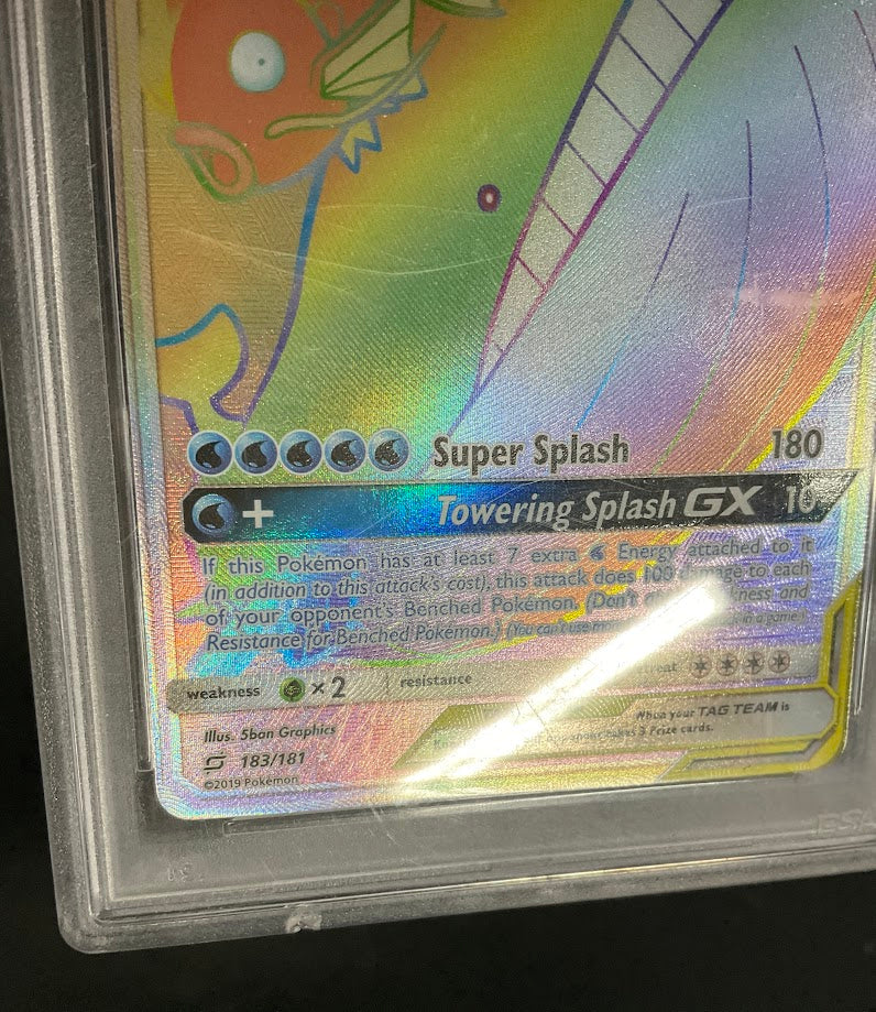 Magikarp & Wailord GX Pokemon Team Up Secret #183 PSA 9 #1