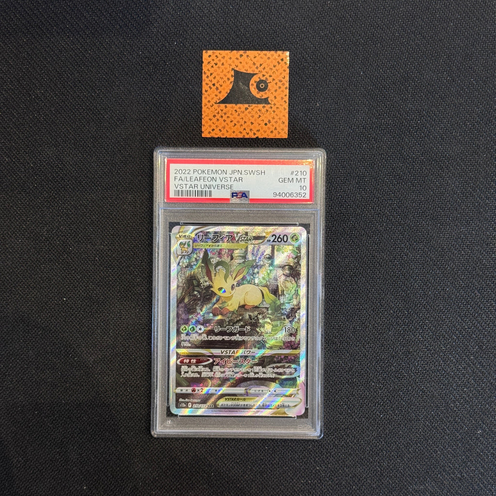[PSA 10] Pokemon TCG - Leafeon VSTAR  - 210/172 - SAR - S12a