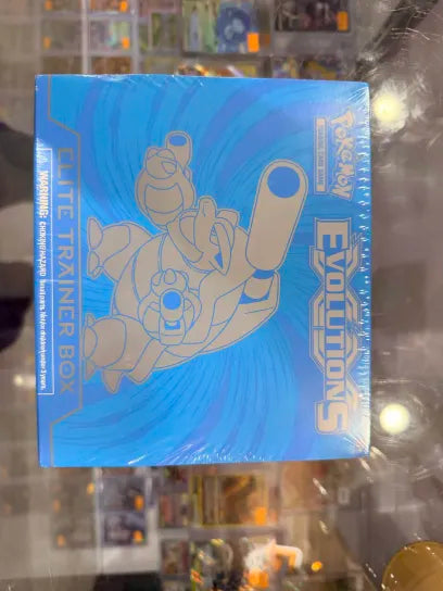 XY Evolutions Elite Trainer Box [Mega Blastoise] - XY - Evolutions (EVO) *With Tear
