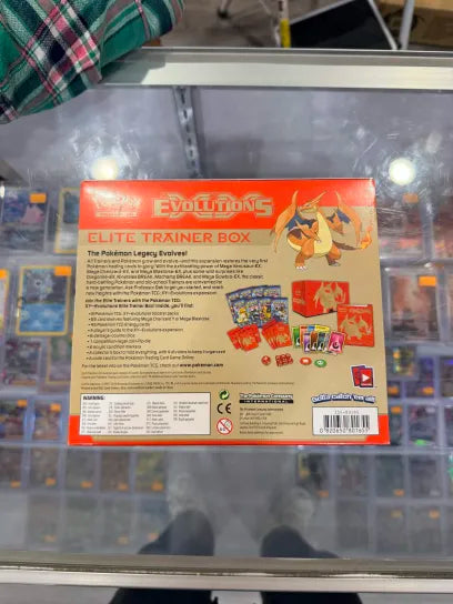 XY Evolutions Elite Trainer Box [Mega Charizard Y] - XY - Evolutions (EVO) *Flawwed