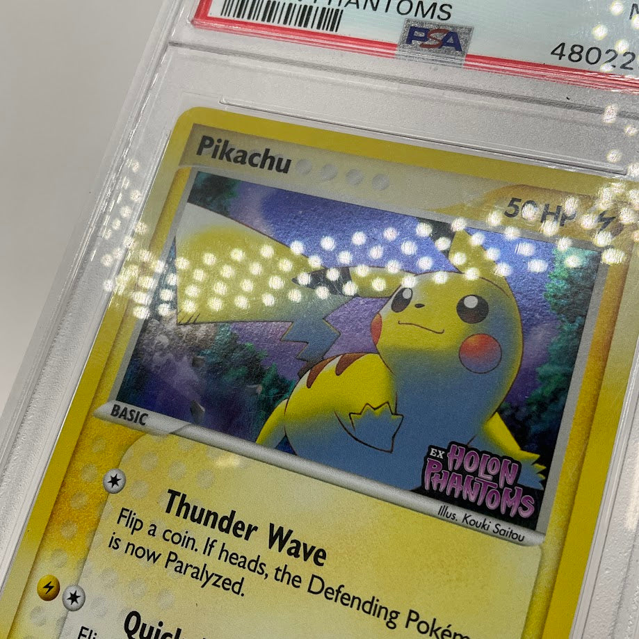 Pikachu Pokémon Holon Phantoms Reverse Holo #78 PSA 9