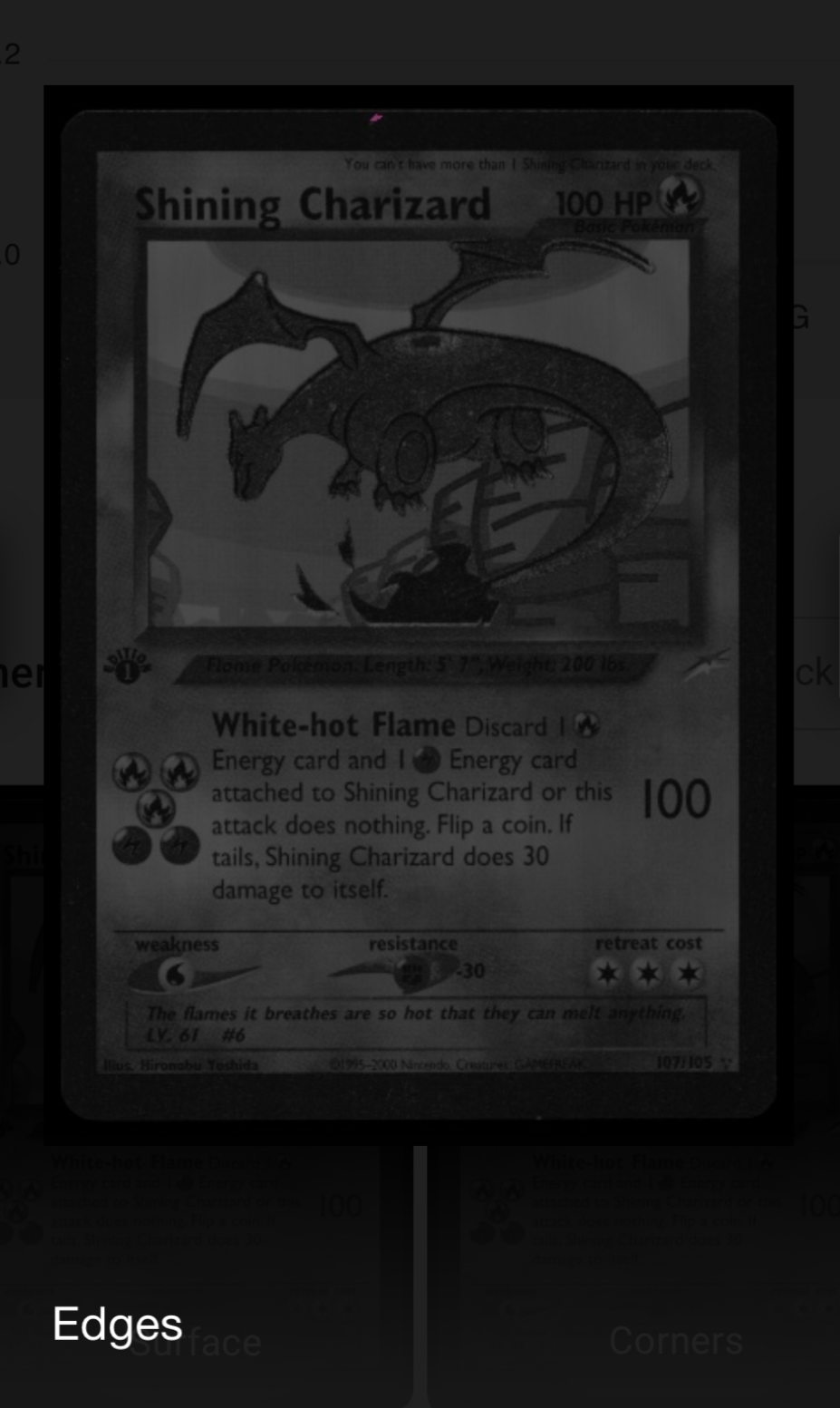 AGS (GEM-MT 10) Shining Charizard #107 - Neo Destiny (1st Edition) (#00049408)