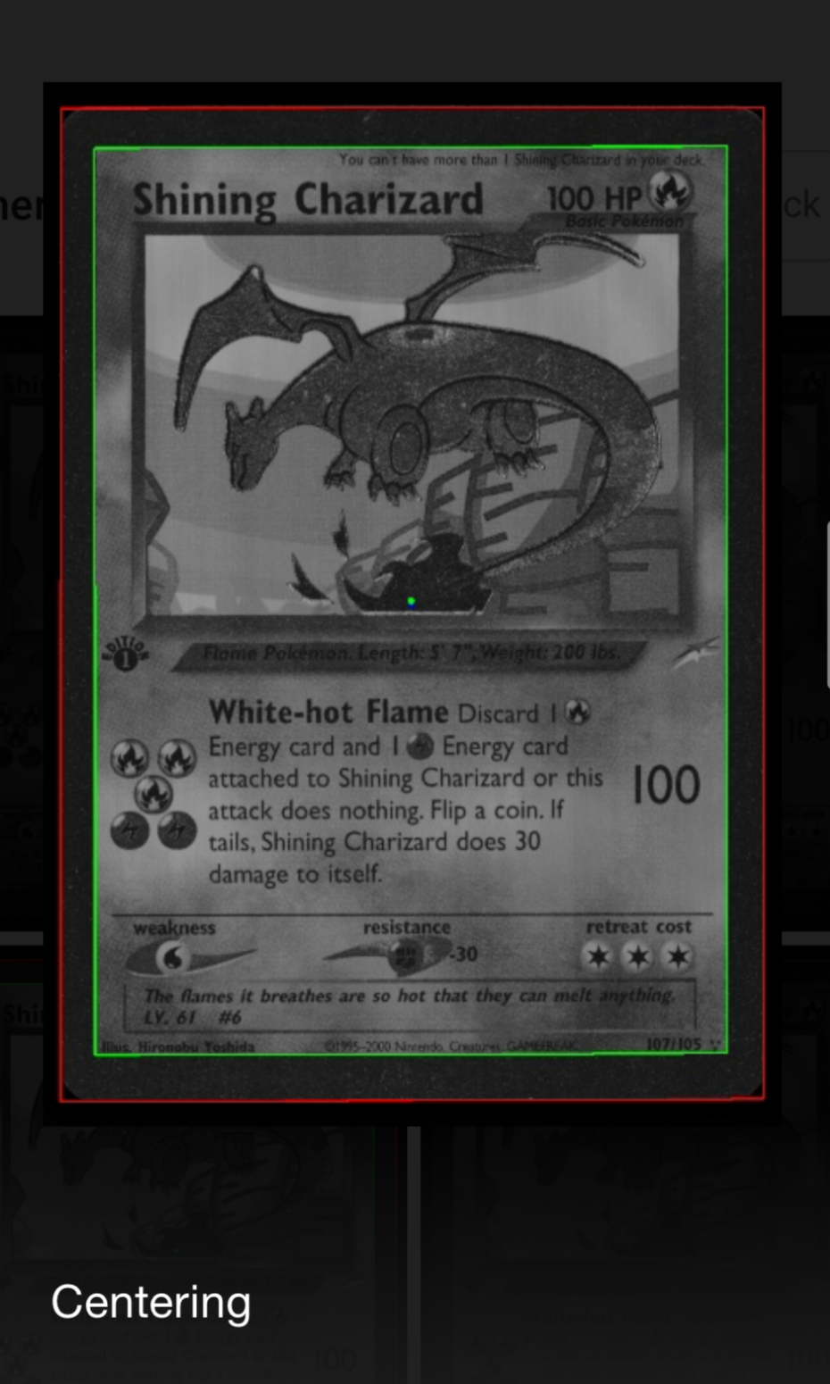 AGS (GEM-MT 10) Shining Charizard #107 - Neo Destiny (1st Edition) (#00049408)