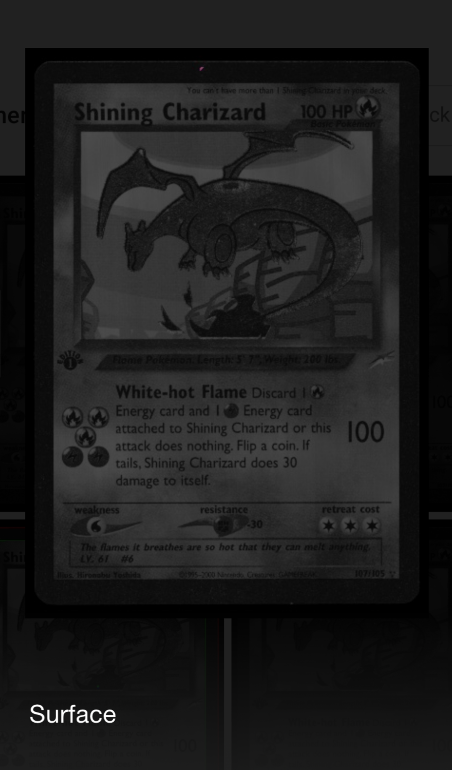 AGS (GEM-MT 10) Shining Charizard #107 - Neo Destiny (1st Edition) (#00049408)