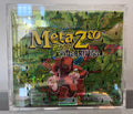 (SIGNED by Mike Waddell - Creator of MetaZoo) MetaZoo: 1st Edition Wilderness Booster Box - in Acrylic Case