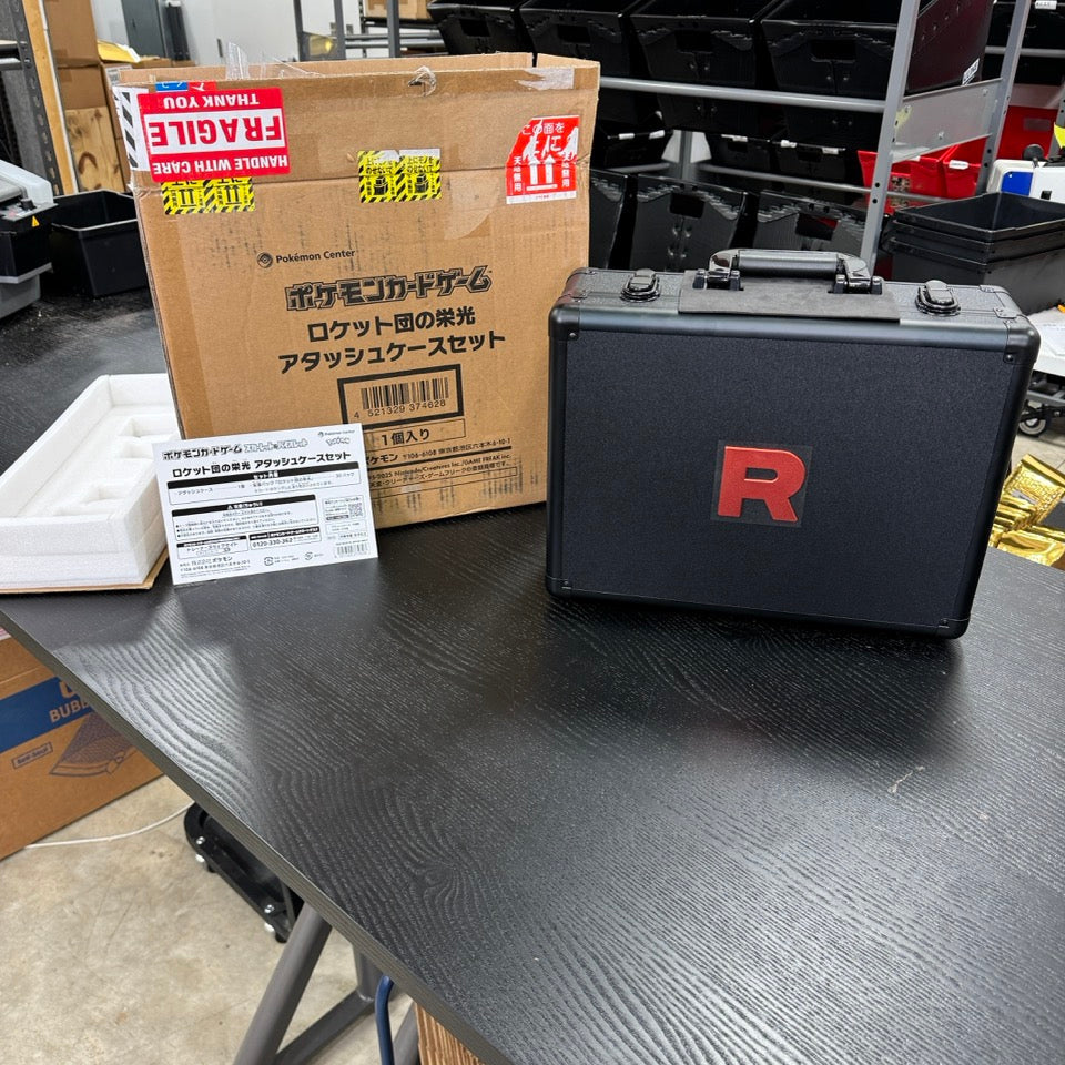 Team Rocket Briefcase and Golden Ticket