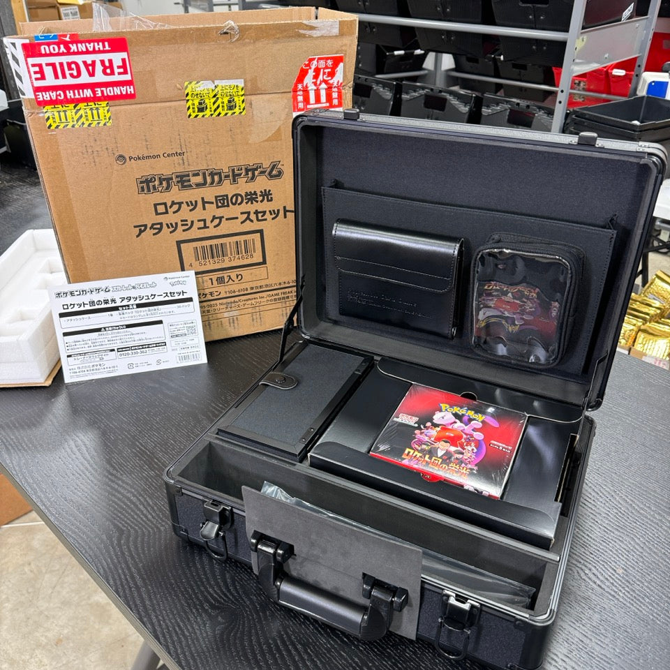 Team Rocket Briefcase and Golden Ticket