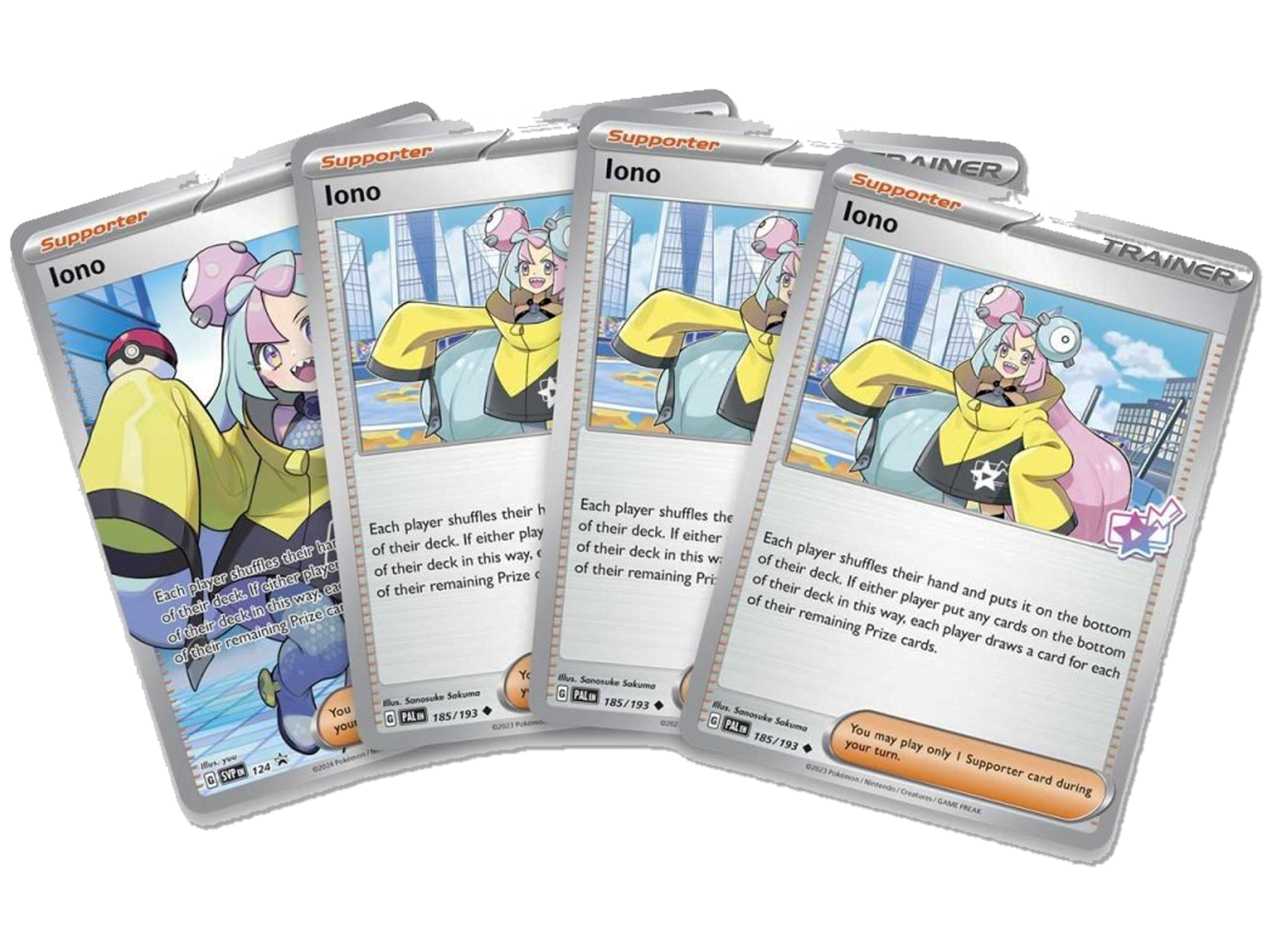 Pokemon Iono Premium Tournament Collection Display Case