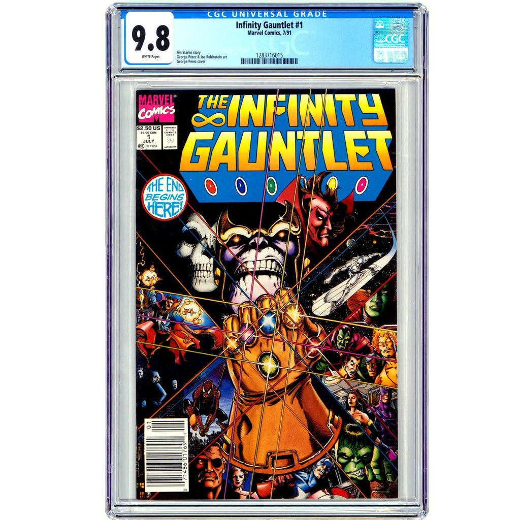 Infinity Gauntlet: #1 [George Perez CGC 9.8] 1991
