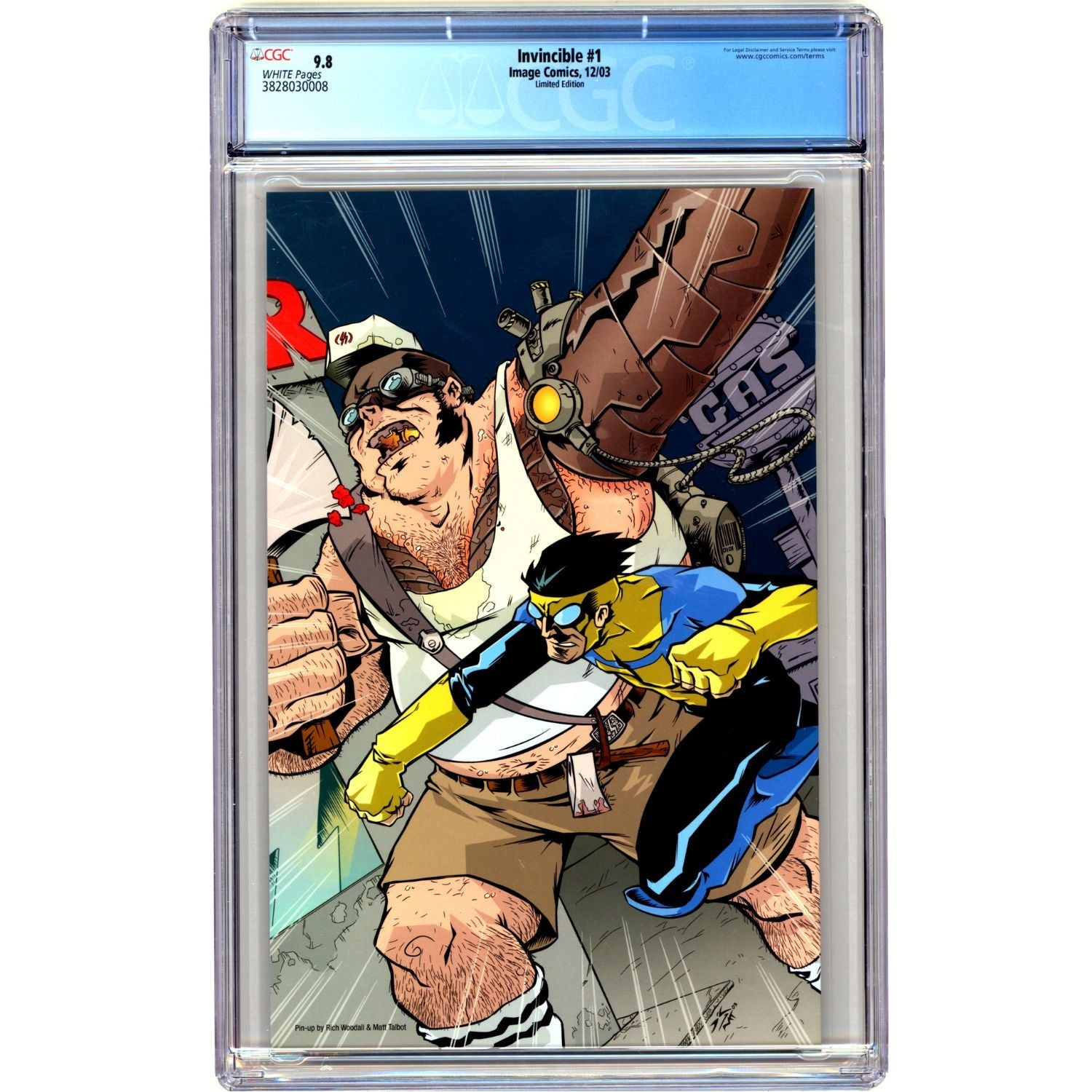 Invincible Limited Edition: #1 [Cory Walker CGC 9.8] 2003