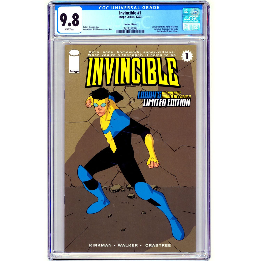 Invincible Limited Edition: #1 [Cory Walker CGC 9.8] 2003