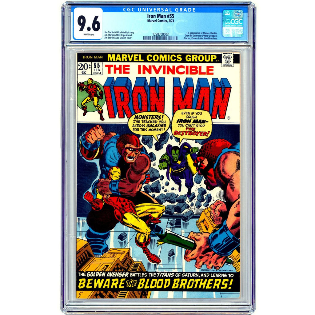 Iron Man: #55 [Jim Starlin CGC 9.6] 1968