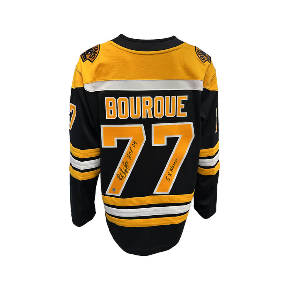 Chandail Officiel Autographié Fanatics - Raymond Bourque