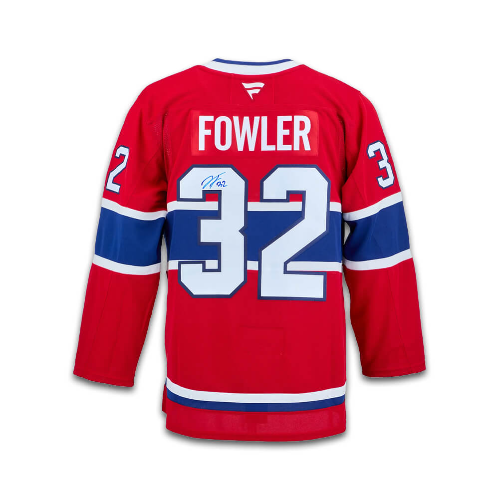 Chandail Officiel Autographié Fanatics - Jacob Fowler