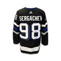 Chandail Officiel Autographié Adidas - Mikhail Sergachev