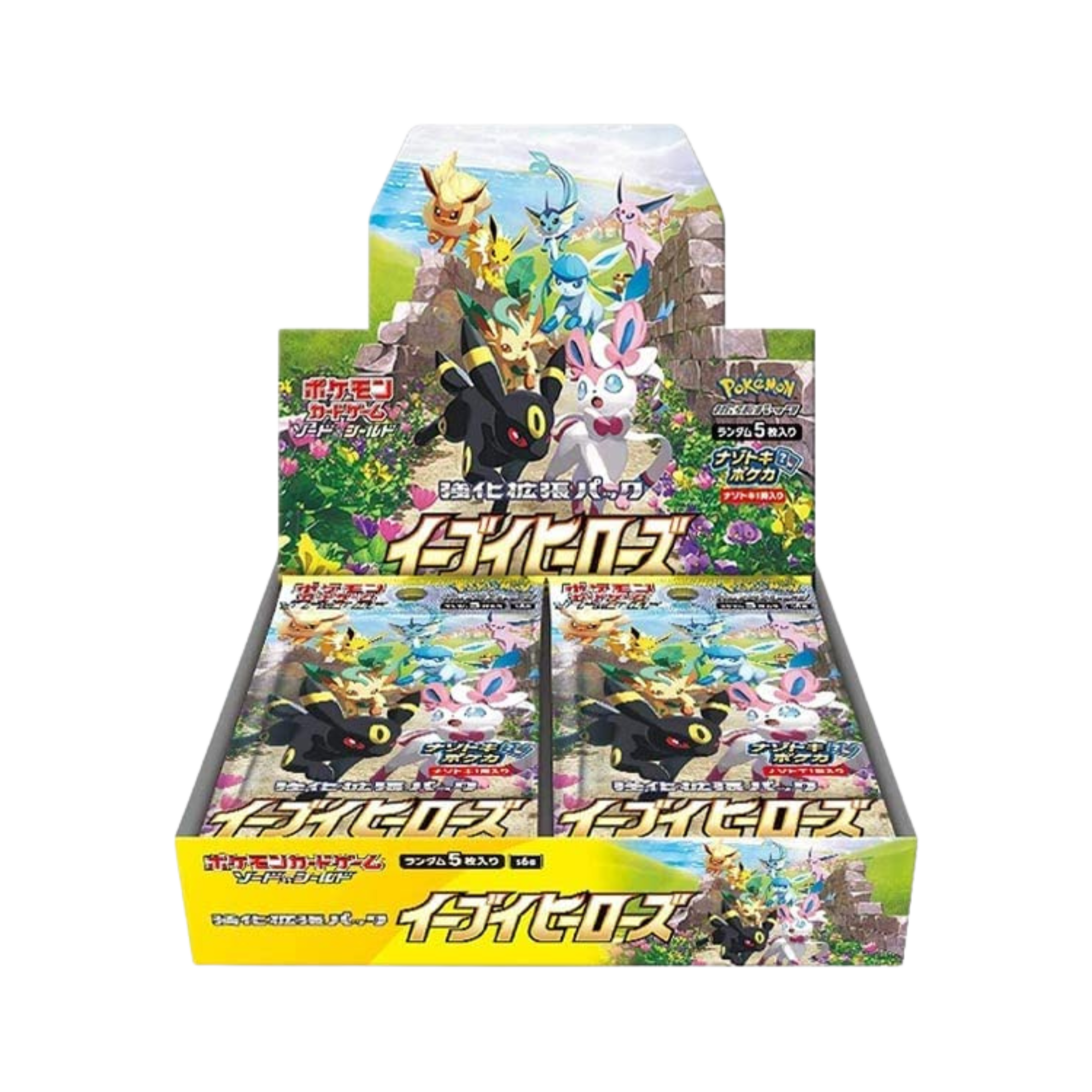 Japanese Eevee Heroes Booster Box