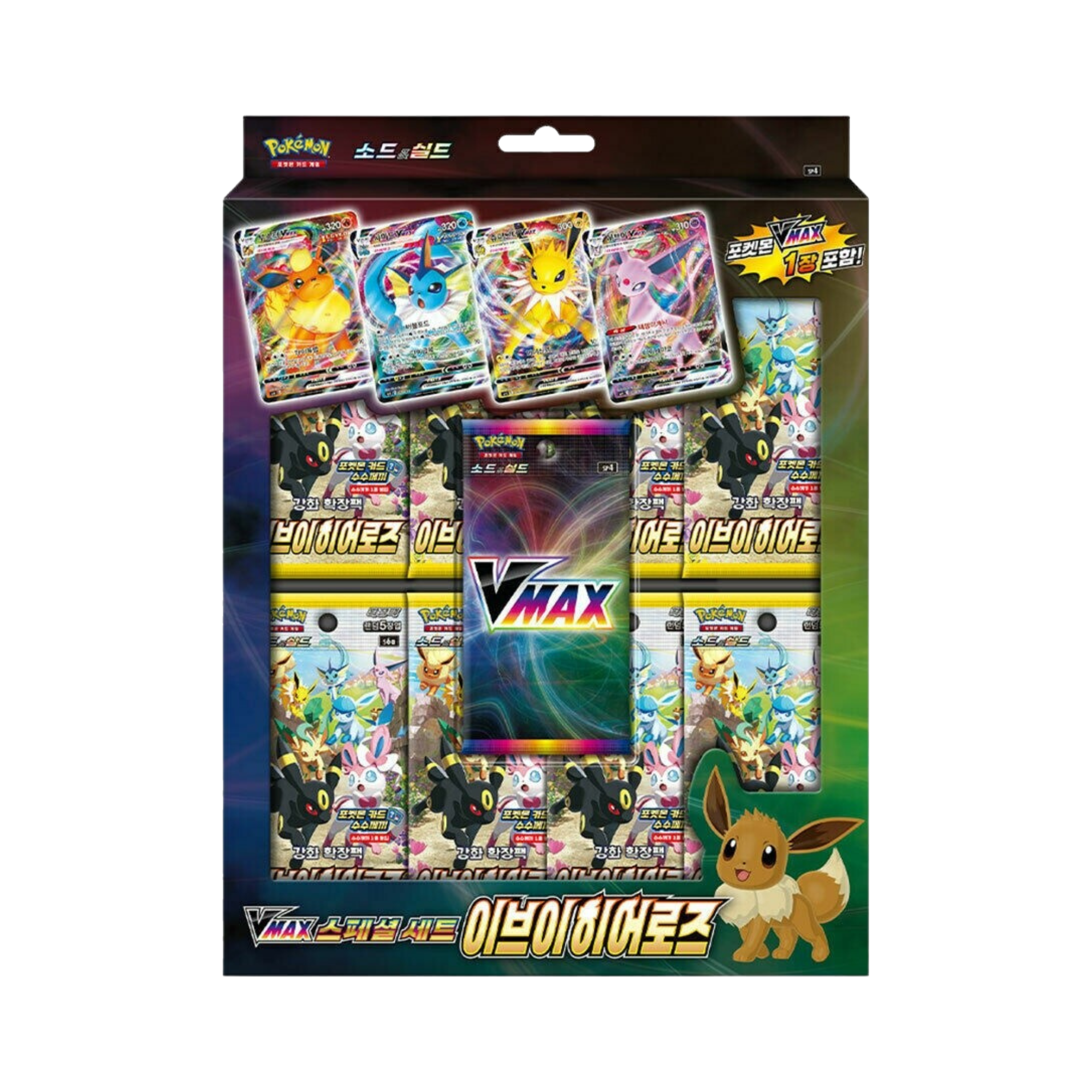 Japanese Eevee Heroes VMAX Special Set Box