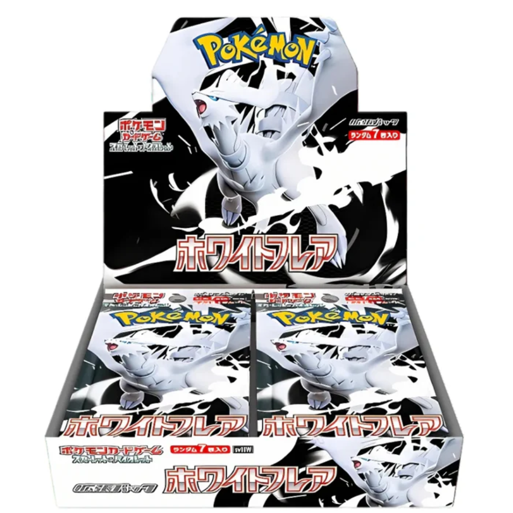 Pokemon Japanese White Flare Box