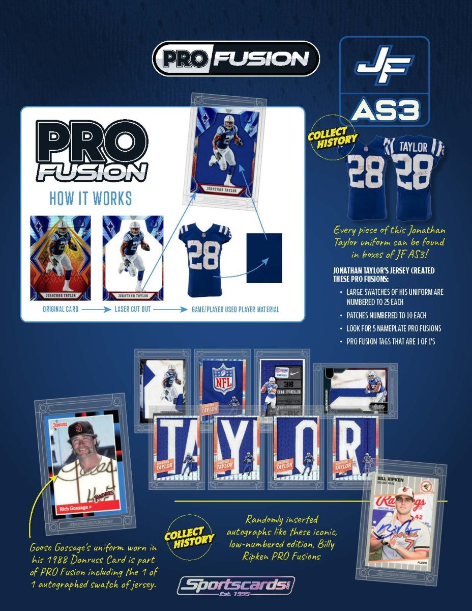 Jersey Fusion All Sports Series 3 Display Box - (10) Sealed Boxes
