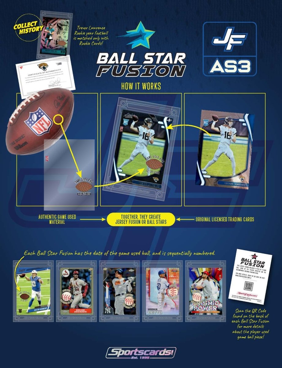 Jersey Fusion All Sports Series 3 Display Box - (10) Sealed Boxes