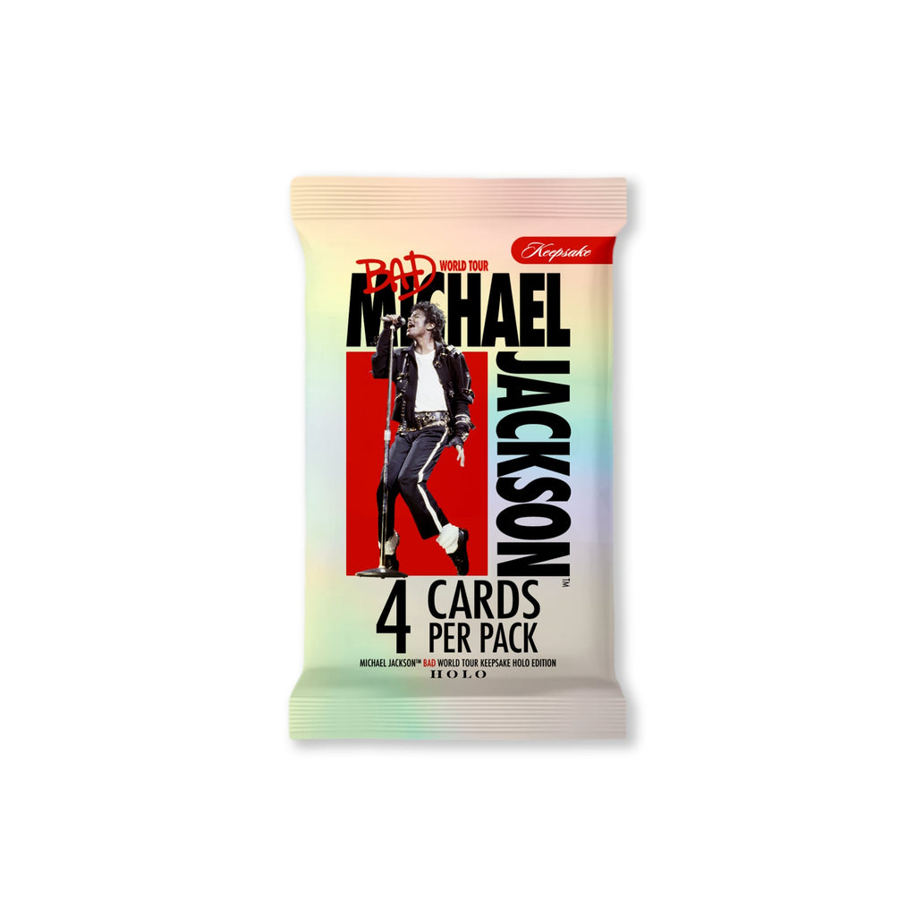 Keepsake: Michael Jackson Bad World Tour Premiere HOLO Breaker Box