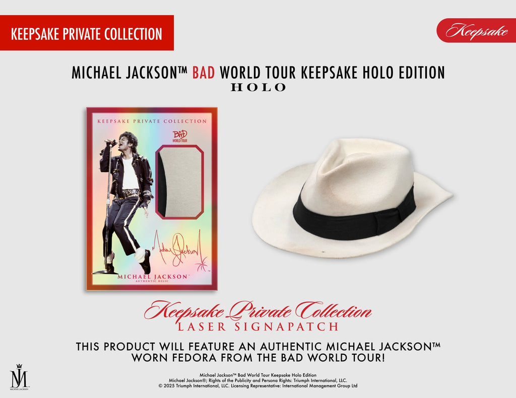 Keepsake: Michael Jackson Bad World Tour Premiere HOLO Breaker Box