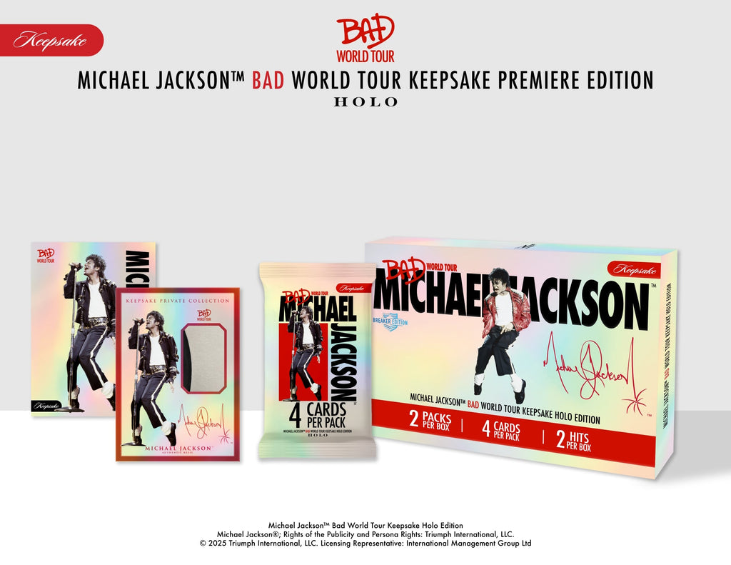 Keepsake: Michael Jackson Bad World Tour Premiere HOLO Breaker Box