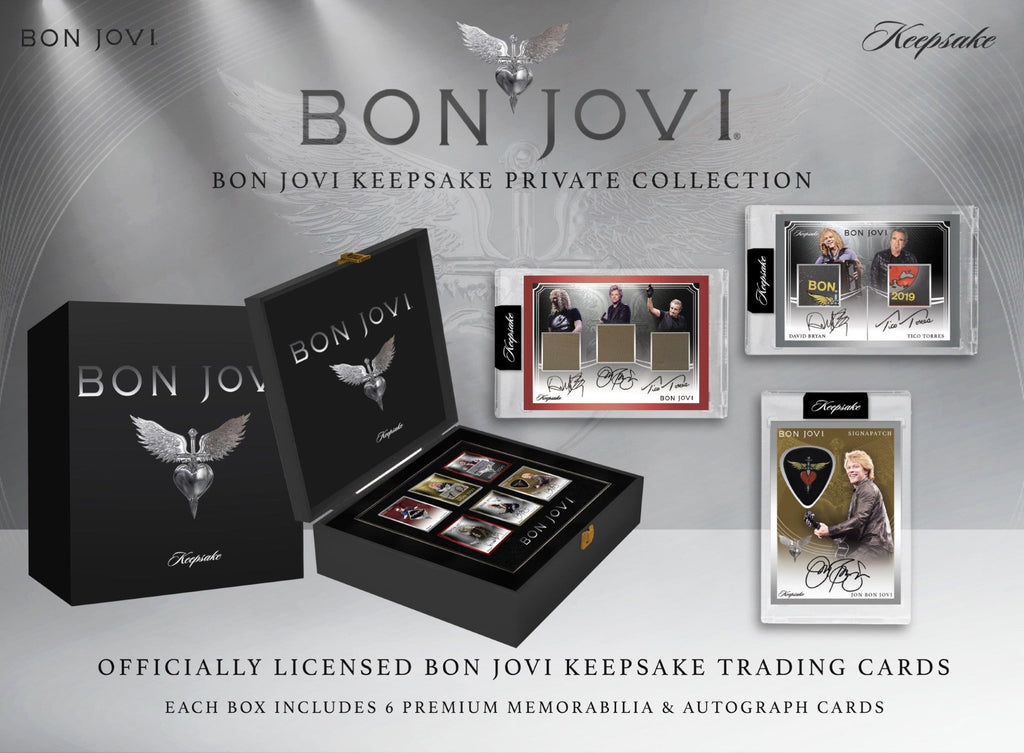 Keepsake: Bon Jovi Private On Tour Collection - Master Case with Limited Edition Storage Box - 6 Mini Boxes