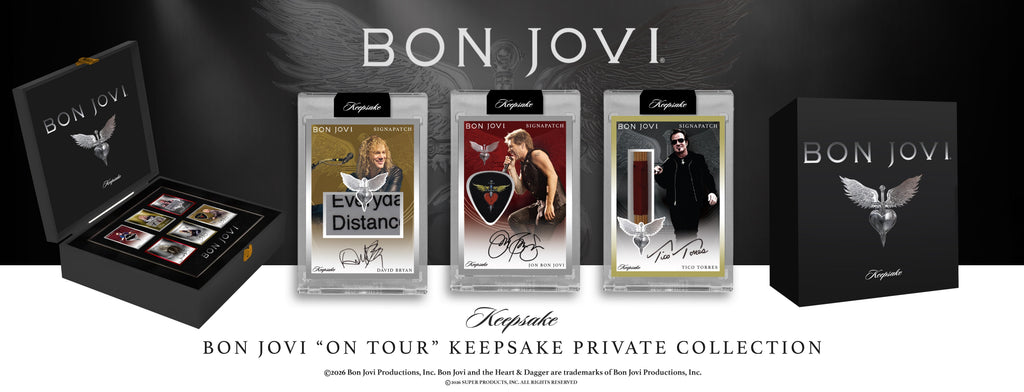 Keepsake: Bon Jovi Private On Tour Collection - Master Case with Limited Edition Storage Box - 6 Mini Boxes