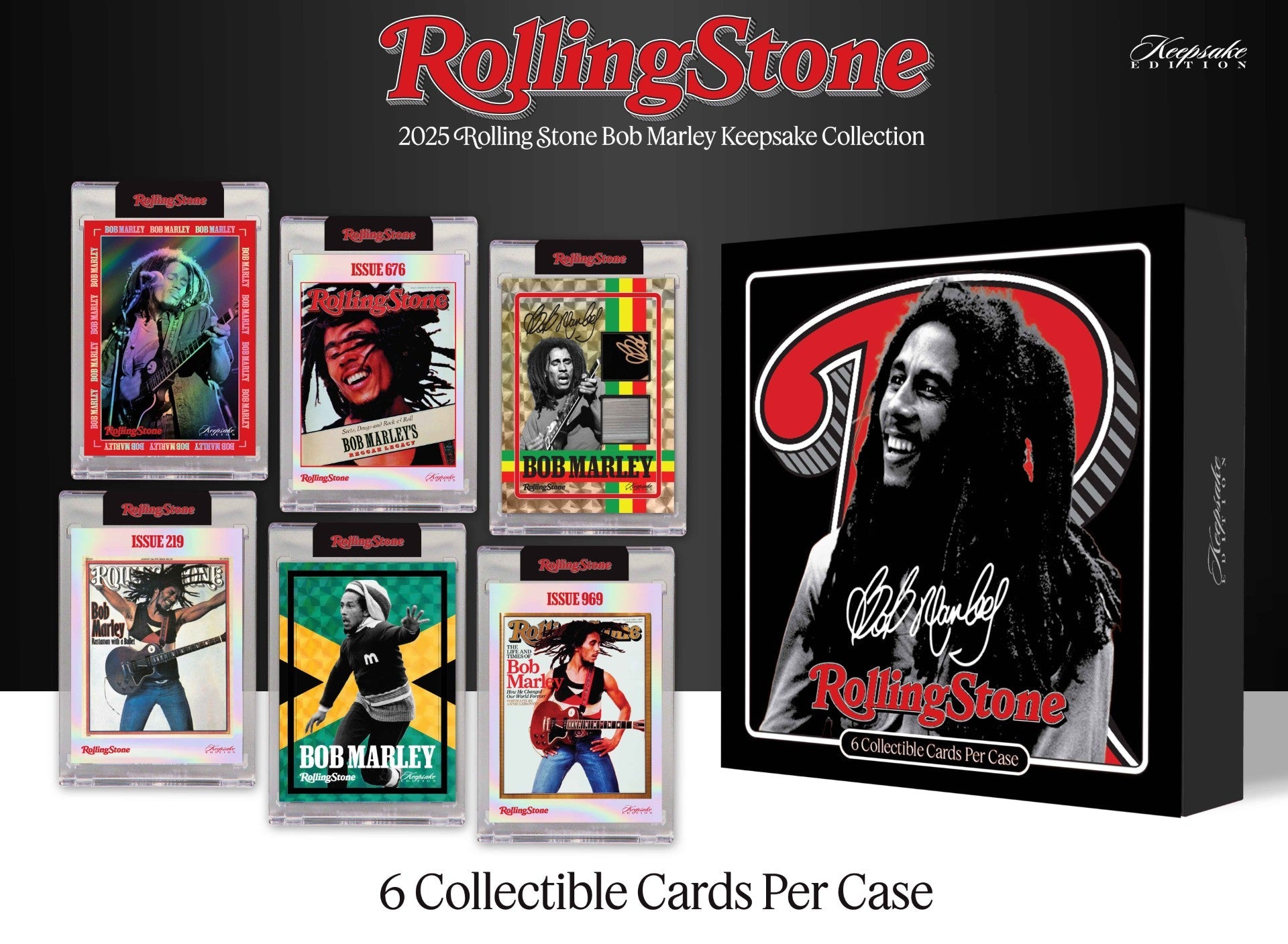 Keepsake: Rolling Stone Bob Marley Deluxe Hobby Box