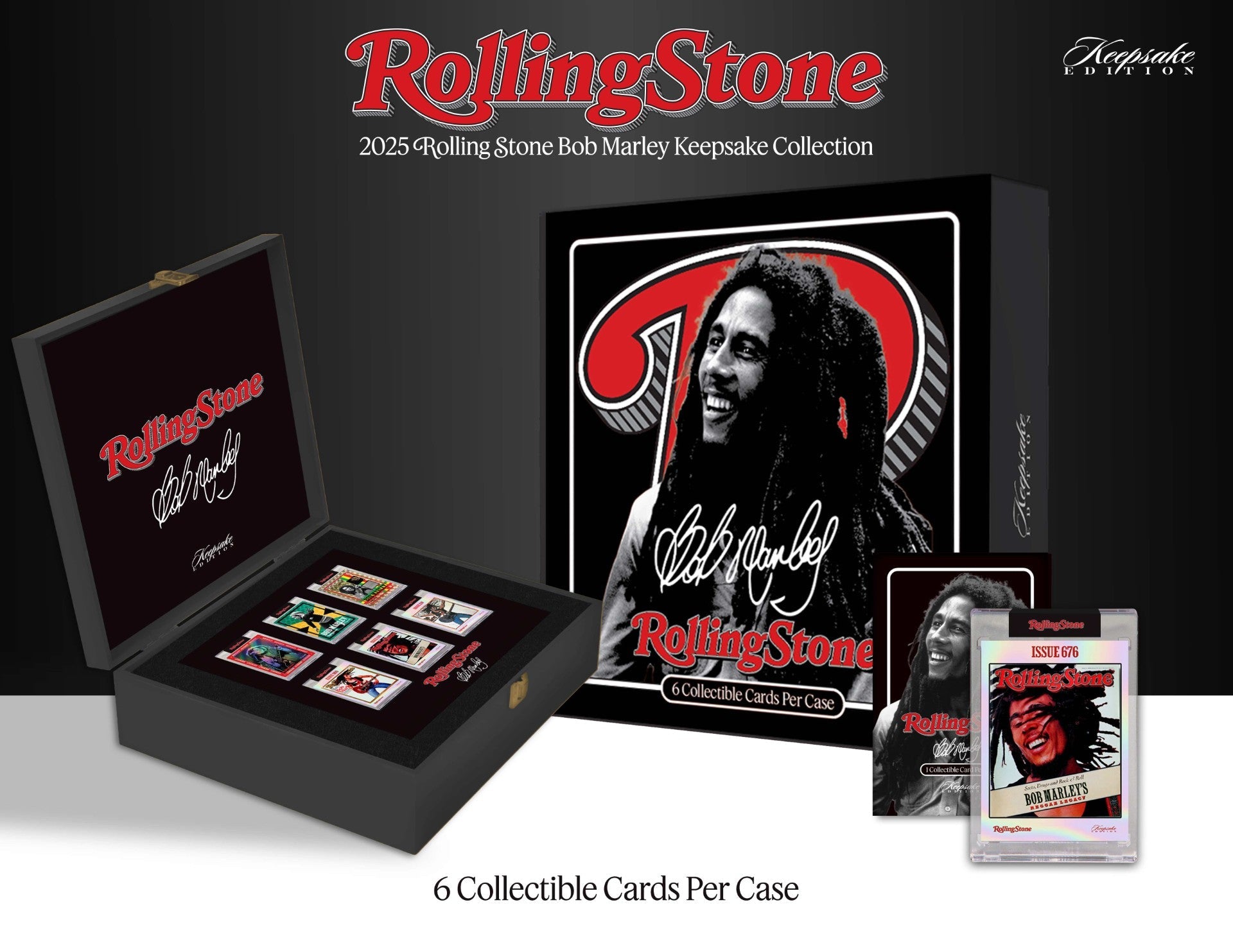 Keepsake: Rolling Stone Bob Marley Deluxe Hobby Box