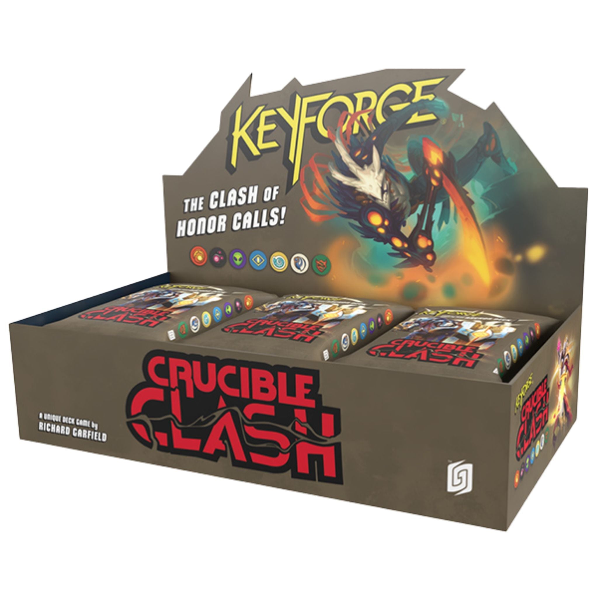 KeyForge Crucible Clash Archon Decks Display Box