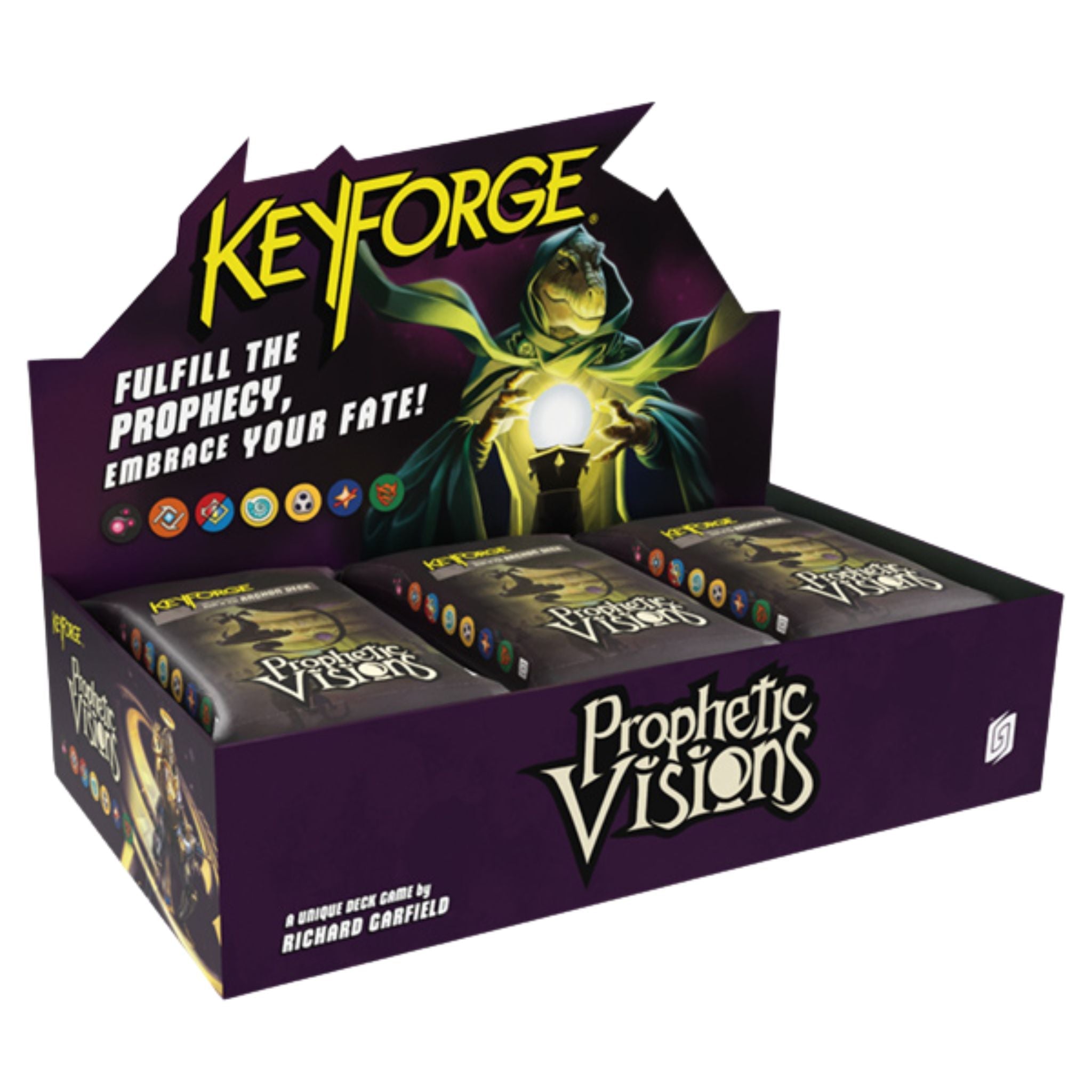 KeyForge Prophetic Visions Archon Deck Display Box