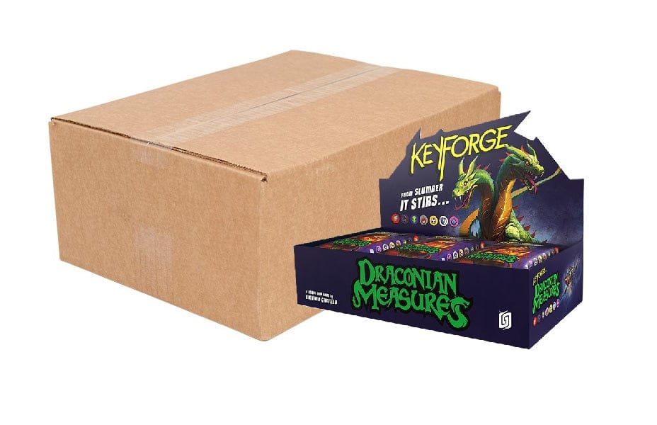 Keyforge: Crucible Clash Draconian Measures [x6] Sealed Deck Display Case