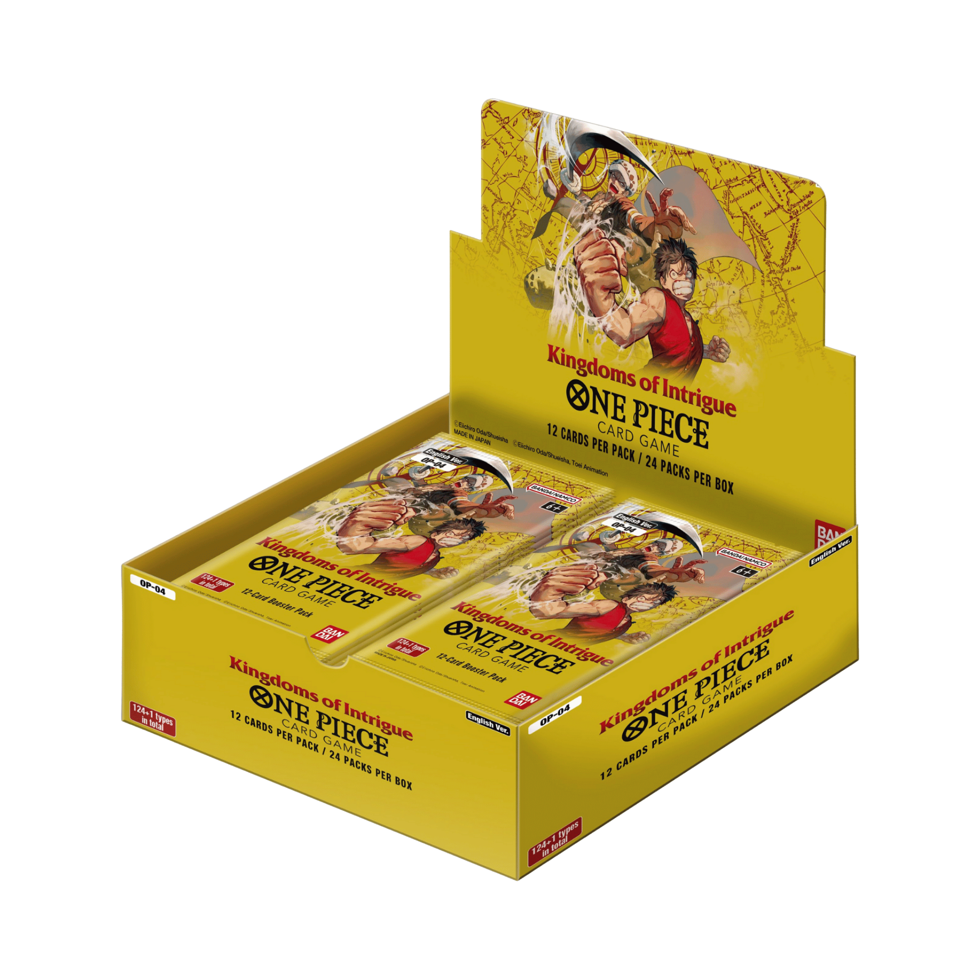 Kingdoms of Intrigue Booster Box [OP04] [DAMAGED]