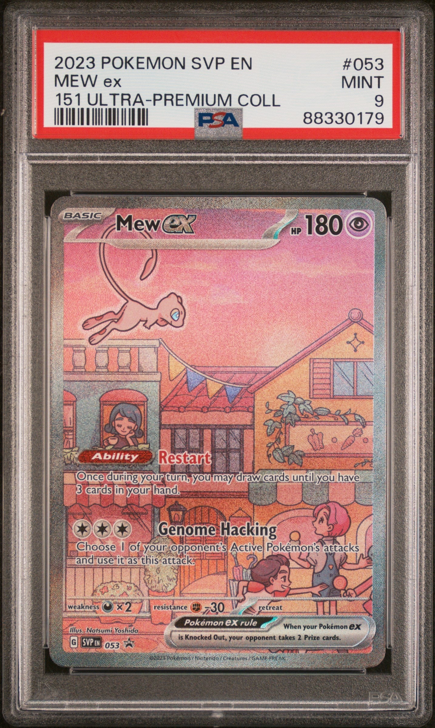 MEW ex 151 ULTRA-PREMIUM COLL #053 PSA 9