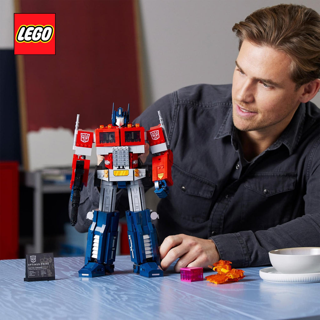 Transformers LEGO Icons 10302 Optimus Prime 1508-Piece Building Set