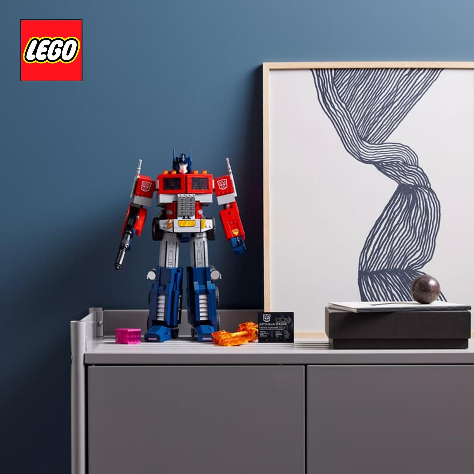 Transformers LEGO Icons 10302 Optimus Prime 1508-Piece Building Set