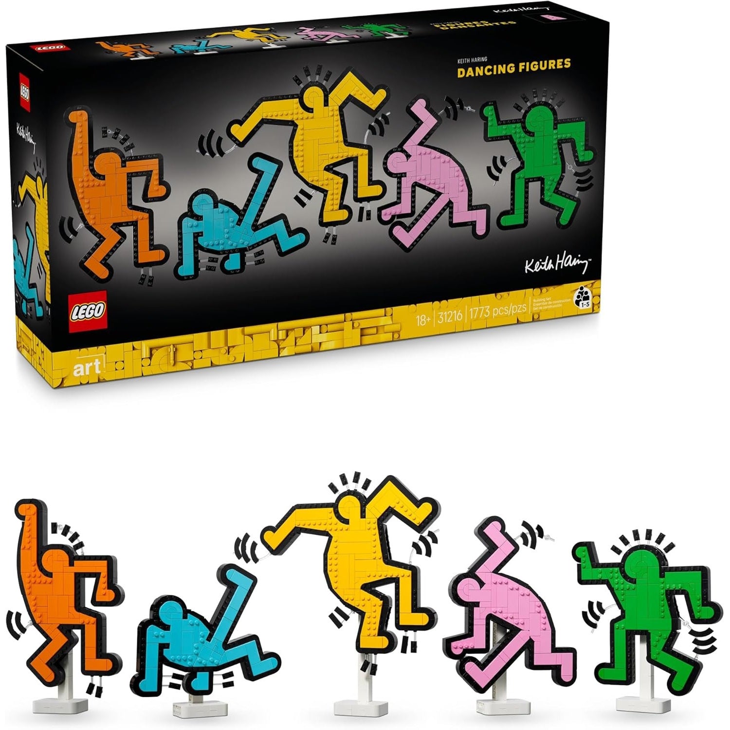 LEGO: Art [Keith Haring – Dancing Figures #31216]