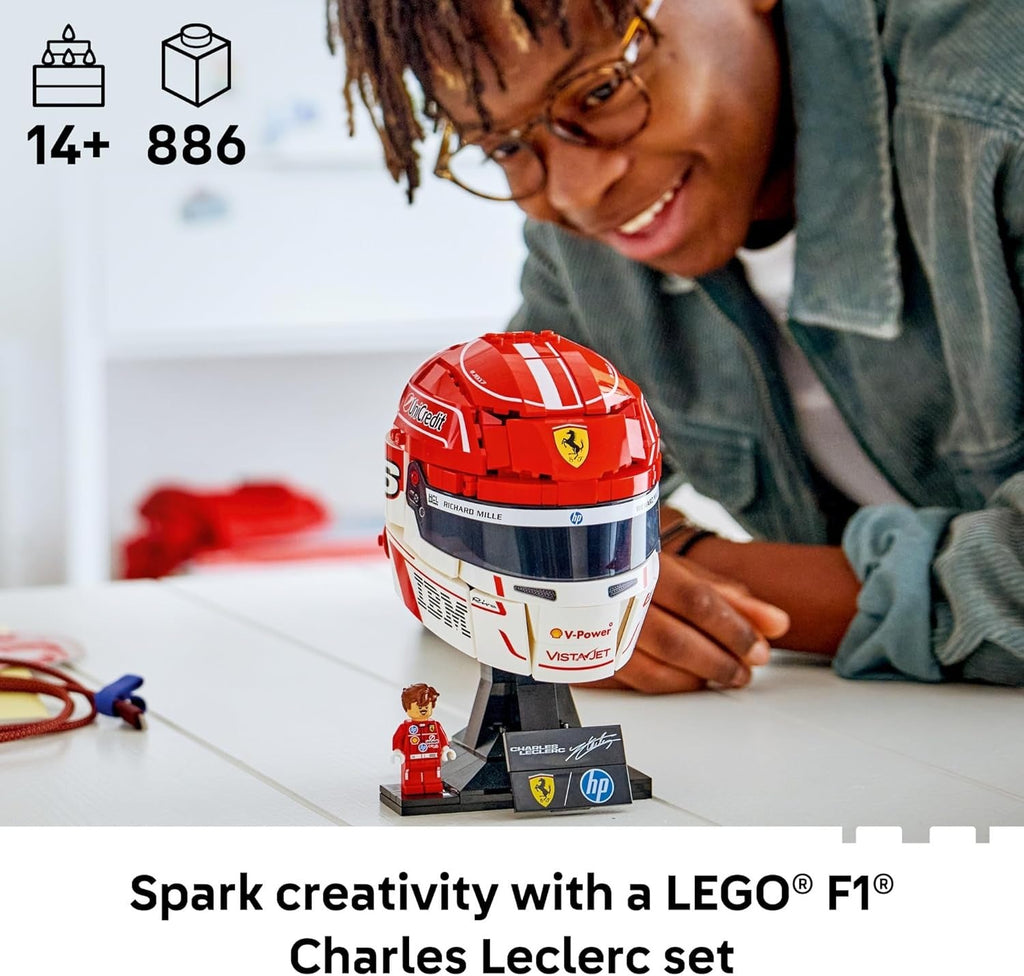 LEGO Editions: Scuderia Ferrari HP - Charles Leclerc Helmet [LEGO, #43014]