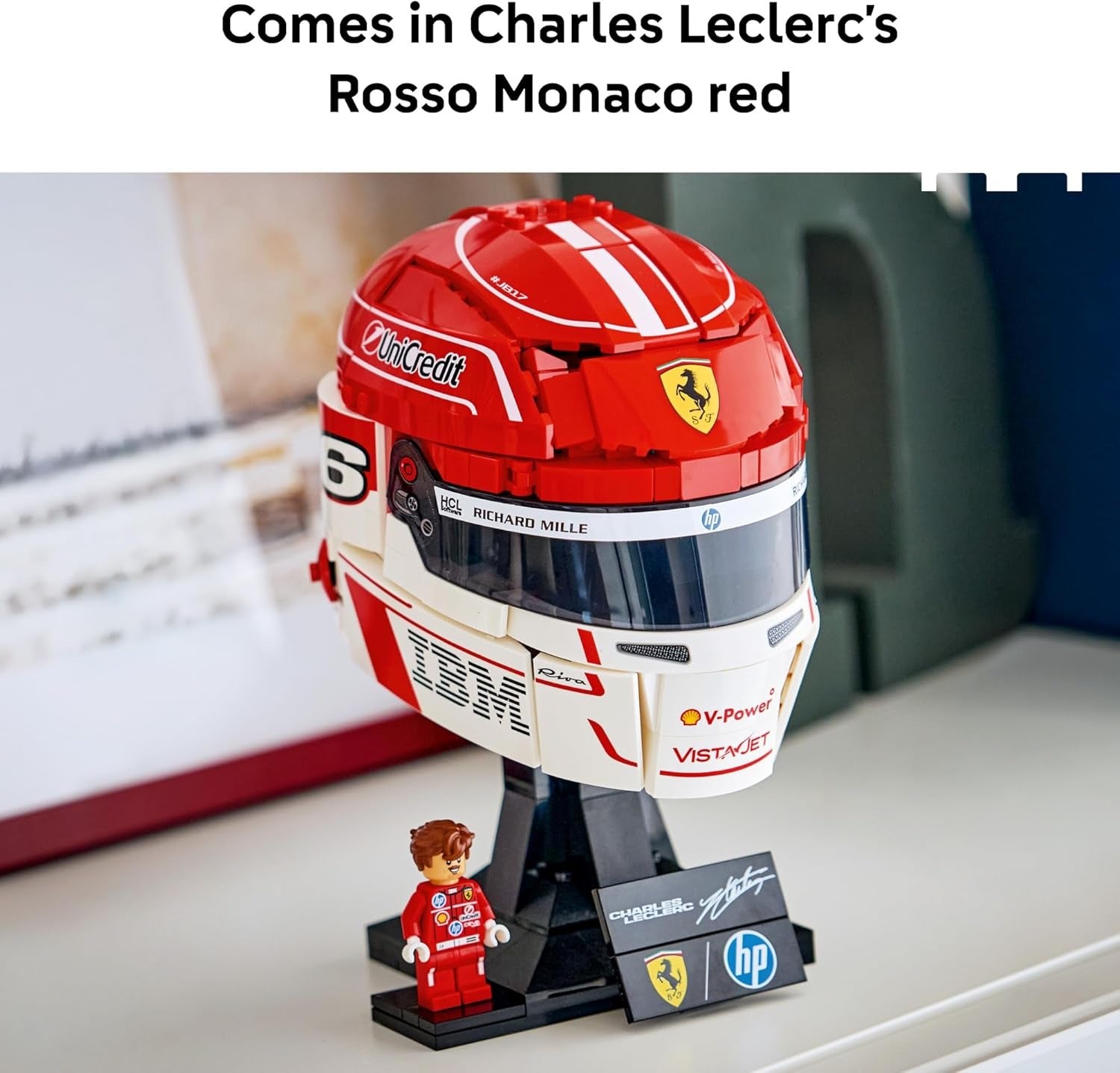 LEGO Editions: Scuderia Ferrari HP - Charles Leclerc Helmet [LEGO, #43014]