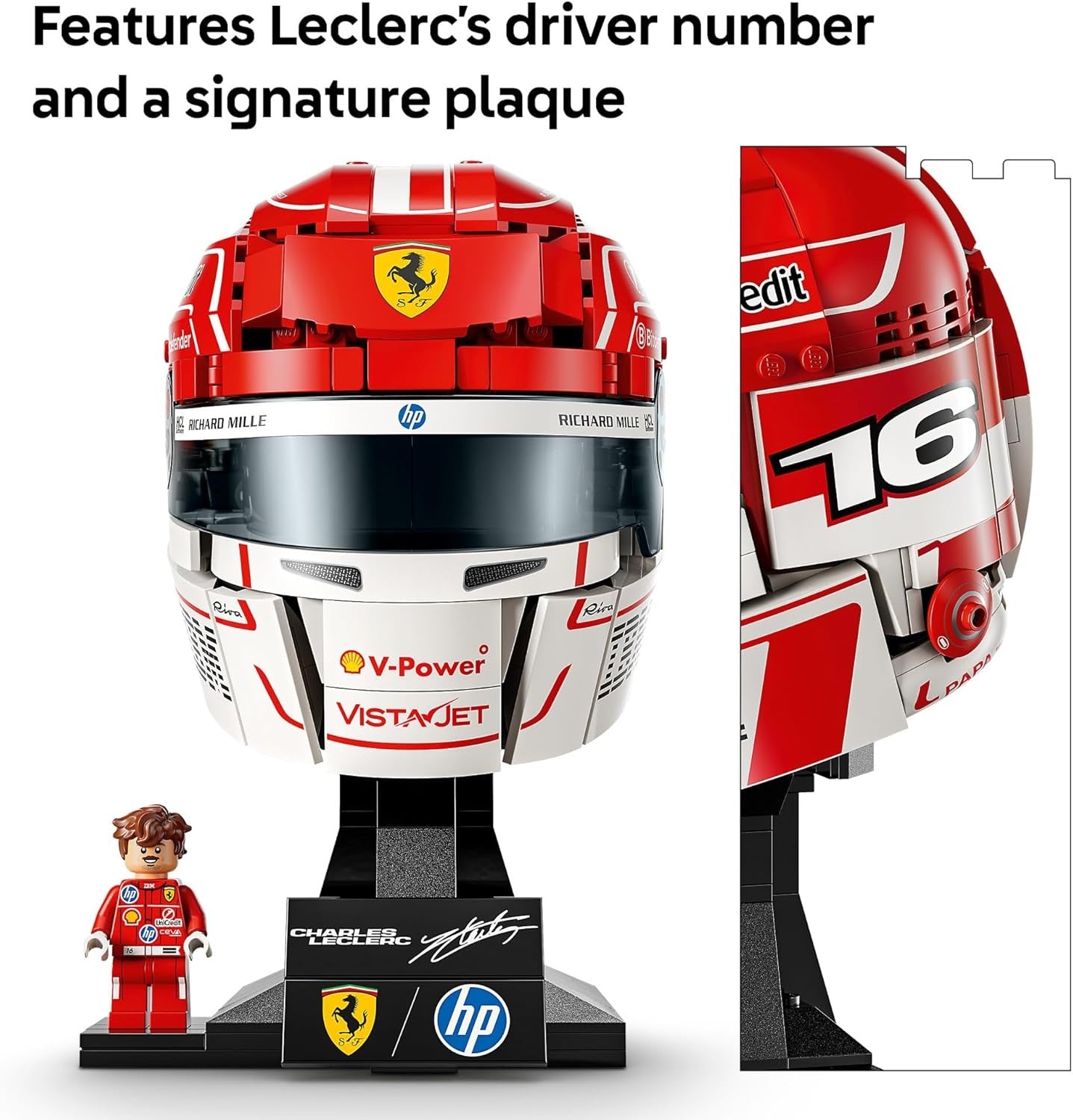 LEGO Editions: Scuderia Ferrari HP - Charles Leclerc Helmet [LEGO, #43014]