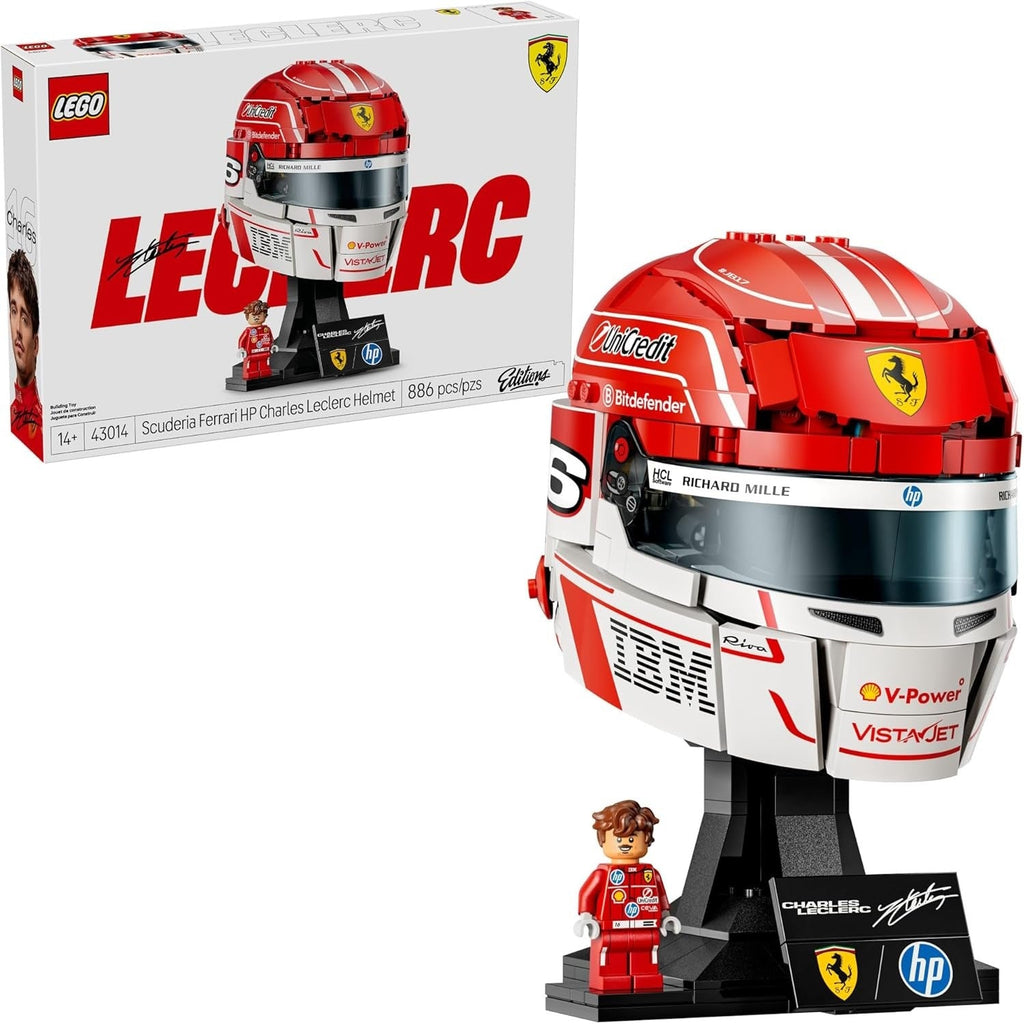 LEGO Editions: Scuderia Ferrari HP - Charles Leclerc Helmet [LEGO, #43014]