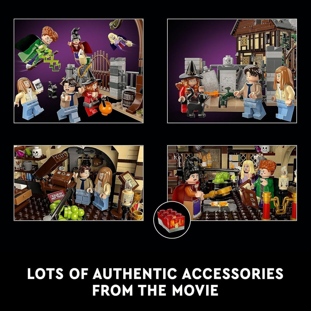 LEGO: Ideas [Disney Hocus Pocus: The Sanderson Sisters' Cottage #21341]